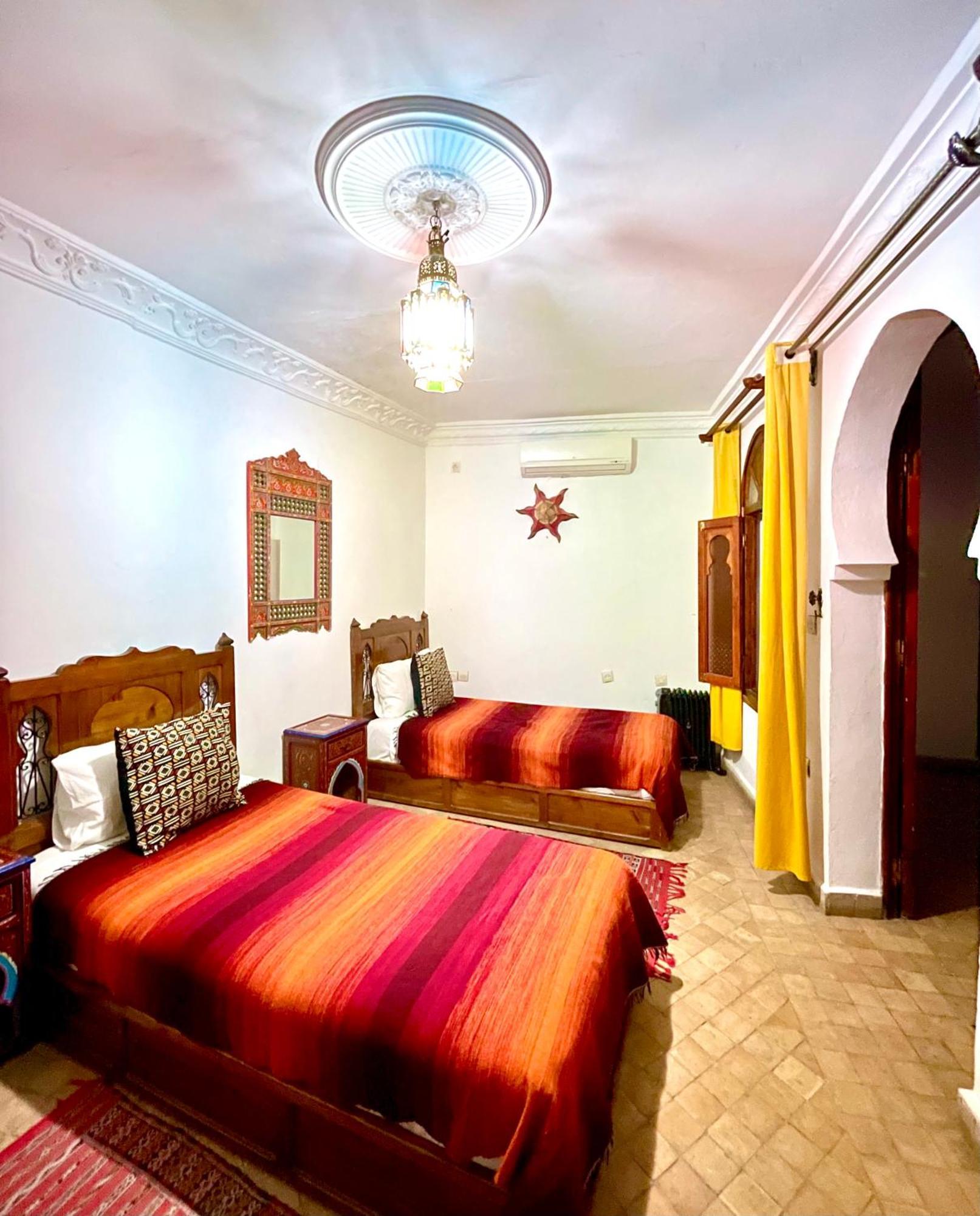 舍夫沙万 达尔萨巴巴摩洛哥传统庭院住宅旅馆酒店 外观 照片